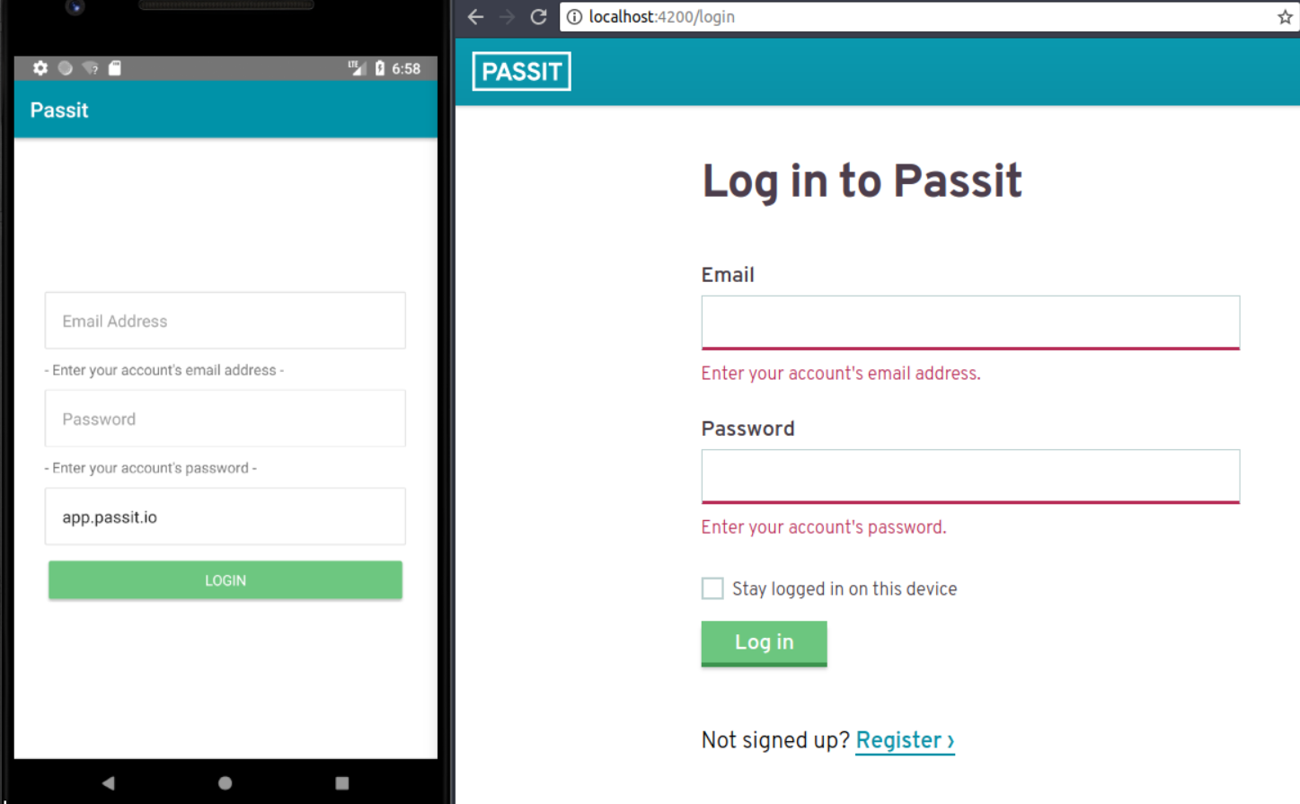login